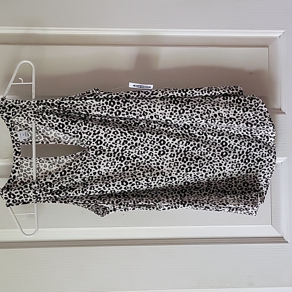 Cheetah Print Tank Top/Blouse